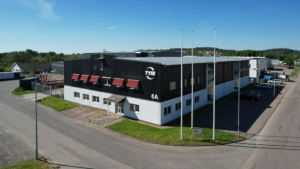 TYRI:s elektronikfabrik i Kungsbacka, Sverige