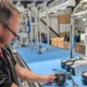 Claes Laitinen, gerente de projetos INTELLilight , na fábrica TYRI UK